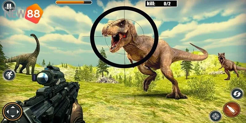 Những điểm đặc biệt tại game slots thợ săn khủng long