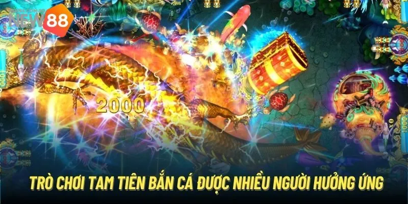 Ưu điểm nổi bật của trò chơi Tam Tiên Bắn Cá tại nhà cái